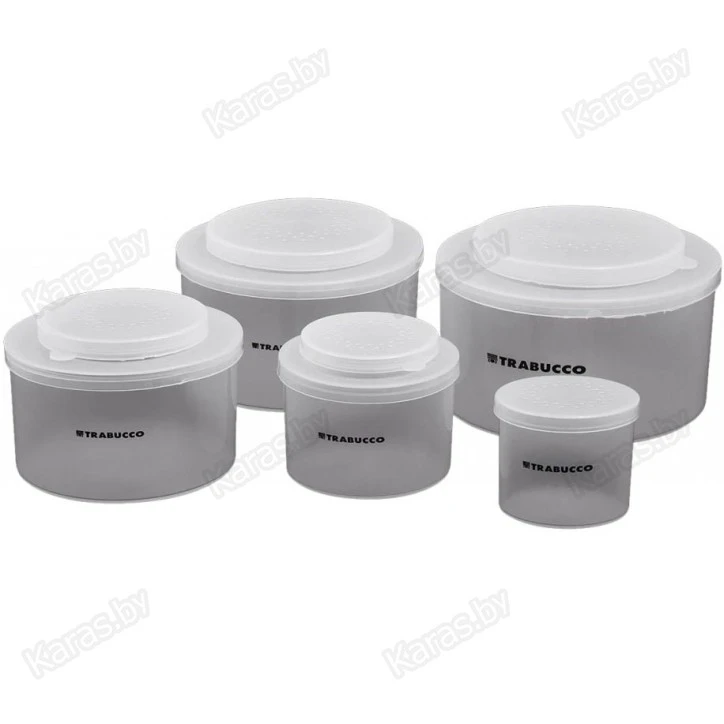 Набор емкостей Trabucco Official Bait Box Set (0.125-1 л)