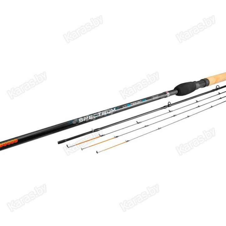 Удилище фидерное Trabucco Spectrum XTS Stillwater Feeder, углеволокно, 3.6 м, тест: до 60 г, 210 г