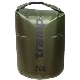 Гермомешок Tramp PVC Diamond Rip-Stop 70л (оливковый)