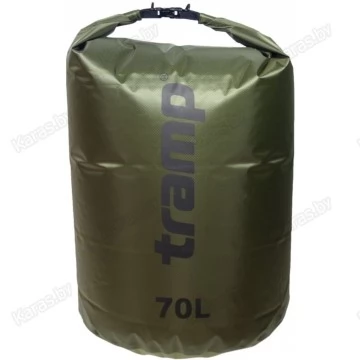 Гермомешок Tramp PVC Diamond Rip-Stop 70л (оливковый)