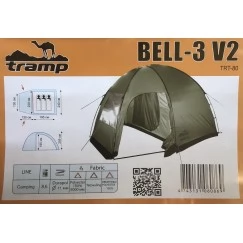 Палатка Tramp Bell 3 Sand (v2)