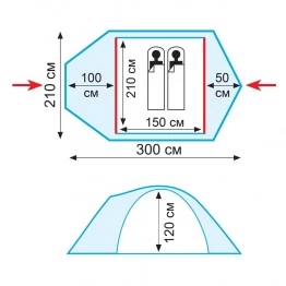 Палатка Tramp STALKER 2 (v2)