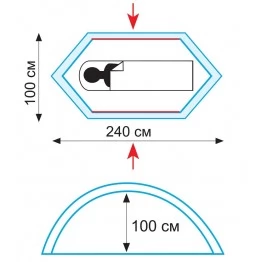Палатка Tramp BICYCLE LIGHT (v2)