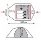 Туристическая палатка Tramp Lite Camp 3 (v2)
