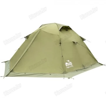 Экспедиционная 3-х местная палатка TRAMP Peak 3 (v2) Green