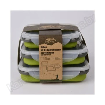 Набор из 3-х контейнеров Tramp TRC-089 (1л, 0,7л, 0,4л)