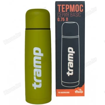 Термос Tramp Basic 0,75 л (оливковый)
