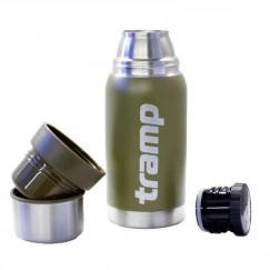 Термос TRAMP Expedition Line 0,5 л с дополнительной чашкой (оливковый)