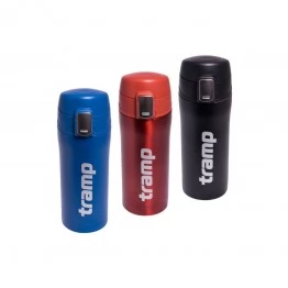 Термос питьевой TRAMP 0,35 л (черный, красный, синий)