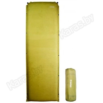 Самонадувающийся СОСТЕГИВАЮЩИЙСЯ коврик Tramp 190 х 63 х 9 см