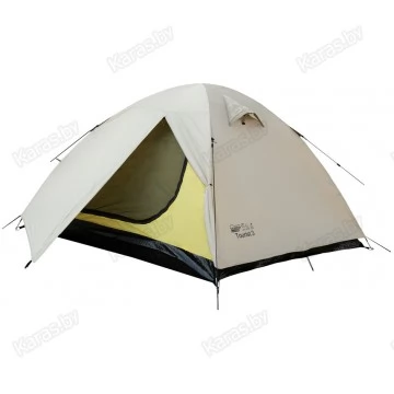 Туристическая палатка Tramp Lite Tourist 3 (v2) Sand