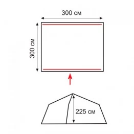 Палатка-шатер Tramp Lite BUNGALOW