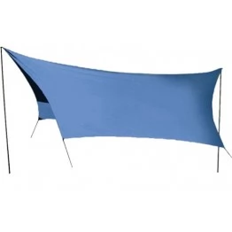 Тент со стойками Tramp Lite Blue 4.4x4.4 м