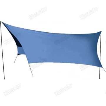 Тент со стойками Tramp Lite Blue 4.4x4.4 м
