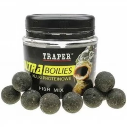Бойлы Traper Ultra Boilies Fish Mix 16mm (рыбная смесь, 100г)