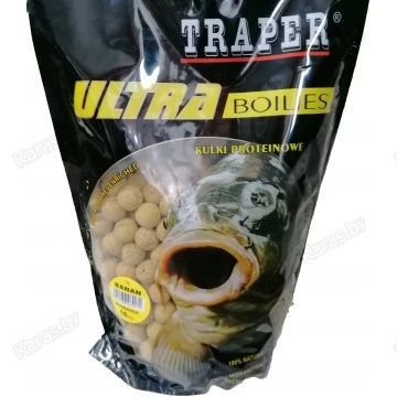 Бойлы Traper Ultra Boilies Banan 16mm (банан, 1 кг)