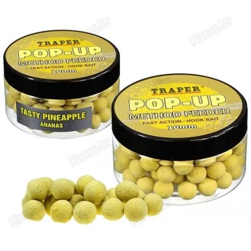 Бойлы Traper Pop-Up Method Feeder Ananas 10mm (Ананас, 30г)