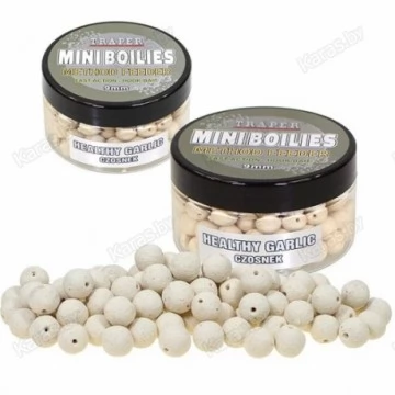 Бойлы Traper Mini Boilies Czosnek 9 mm (чеснок, 50г)
