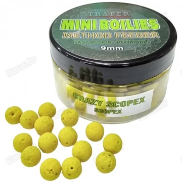 Бойлы Traper Mini Boilies Scopex 9 mm (универсальный сладкий, 50г)