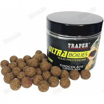 Бойлы Traper Ultra Boilies Czecolada 12mm (шоколад, 100г)