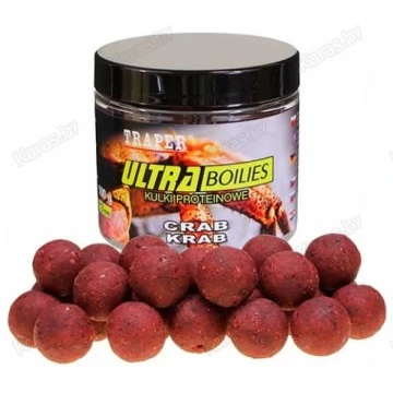 Бойлы Traper Ultra Boilies Krab 12mm (краб, 100г)