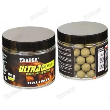 Бойлы Traper Ultra Boilies Halibut 12mm (палтус, 100г)
