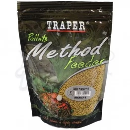 Пеллетс Traper Method Feeder 2 mm Ananas 500г (Ананас)