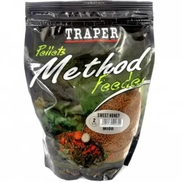 Пеллетс Traper Method Feeder 2 mm Miod 500г (Мед)