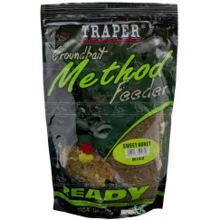 Прикормка Traper Method Feeder Ready Miod 750 г (мед, готовая)