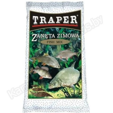 Прикормка зимняя Traper Fish Mix 0.75 кг (рыбная смесь)