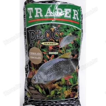 Прикормка Traper Sekret Płoć Сzekolada 1кг (плотва, шоколад)