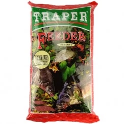 Прикормка Traper Sekret Feeder Truskawka 1кг (клубника)
