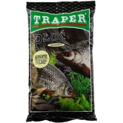 Прикормка Traper Sekret Płoć Konopie 1кг (плотва, конопля)