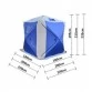 Палатка зимняя Traveltop Куб TH-1622 (2.2x2.2x2.35 м)