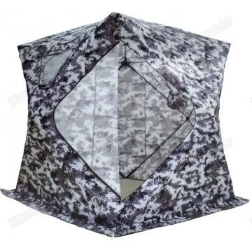 Палатка зимняя Traveltop Куб TH-1618 (1.8x1.8x1.95 м, камуфляж)