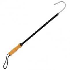 Багорик Три Кита телескопический с деревянной ручкой 75 см