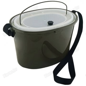 Кан рыболовный для живца Три Кита КО-8, (8 л)