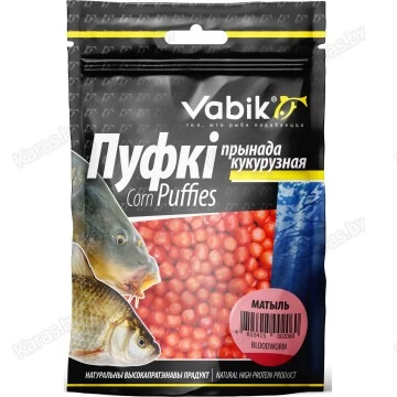 Насадка Vabik Corn Puffies (пуфки) Мотыль