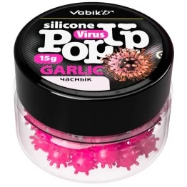 Приманка Vabik Silicone Pop-Up Вирус Чеснок (15 г)