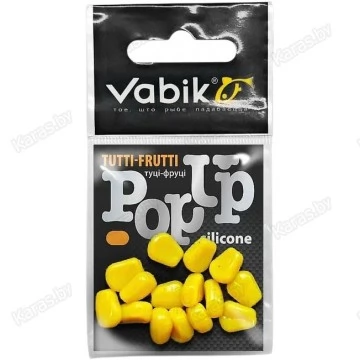 Приманка Vabik Silicone-BL Pop-Up Кукуруза Тутти-Фрутти (4 г)