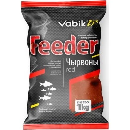 Прикормка Vabik Feeder Красный (красная) 1кг