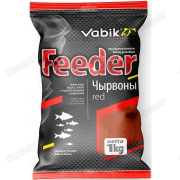 Прикормка Vabik Feeder Красный (красная) 1кг