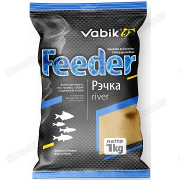 Прикормка Vabik Feeder Река (светлая) 1кг