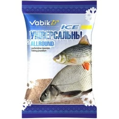Прикормка зимняя Vabik Ice Универсальная (жёлто-коричневая) 750г