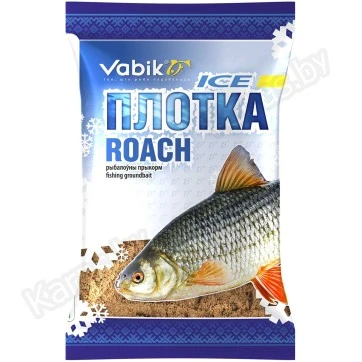 Прикормка зимняя Vabik Ice Плотва (коричневая) 750г
