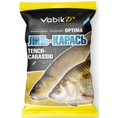 Прикормка Vabik Optima Линь-Карась (серо-жёлтая) 1кг
