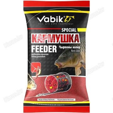 Прикормка Vabik Special Фидер Красный (красная) 1кг