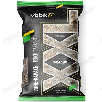 Прикормка Vabik XXL Линь-Карась (коричневая) 1кг