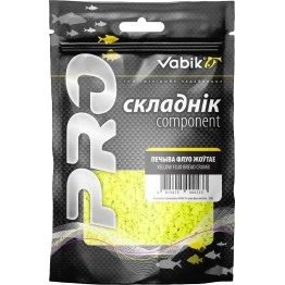 Компонент для прикормки Vabik PRO Печиво жёлтое флюо 150 г
