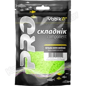 Компонент для прикормки Vabik PRO Печиво зелёное флюо 150 г